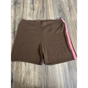 Pink Active Victoria‎ Secret Women's Biker Shorts XXL Brown / Pink